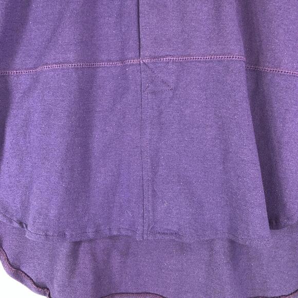 Saturday’s Purple 3/4 Button Up Long Sleeve Pull Over With  Caller Size Small - Picture 6 of 8